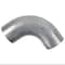 Heavy Duty Mfg Elbow, Exhaust, 90 Deg, Short Radius, Od Both Ends, Aluminized, 5 In. Dia, 10.5 In 12A-550A - alternate 3